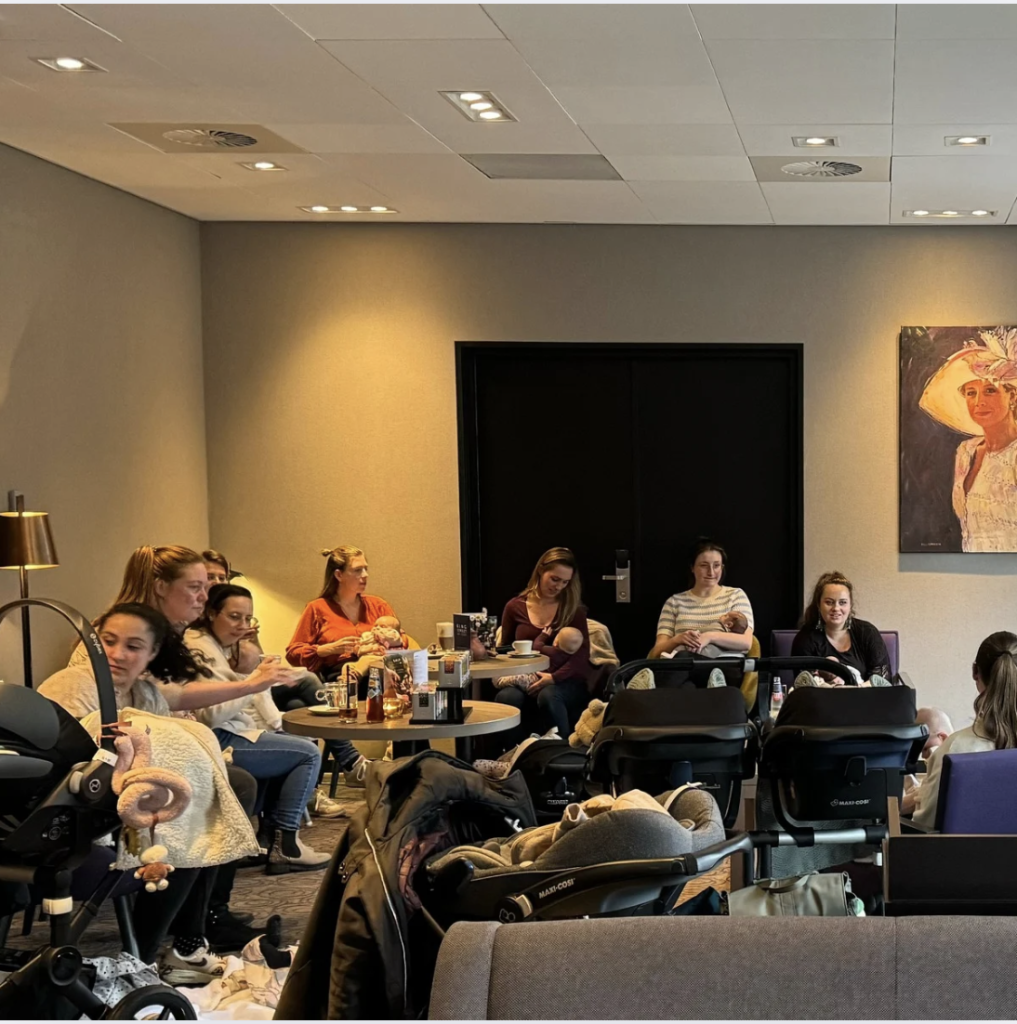 Vrij voeden café, borstvoedingscafé Apeldoorn